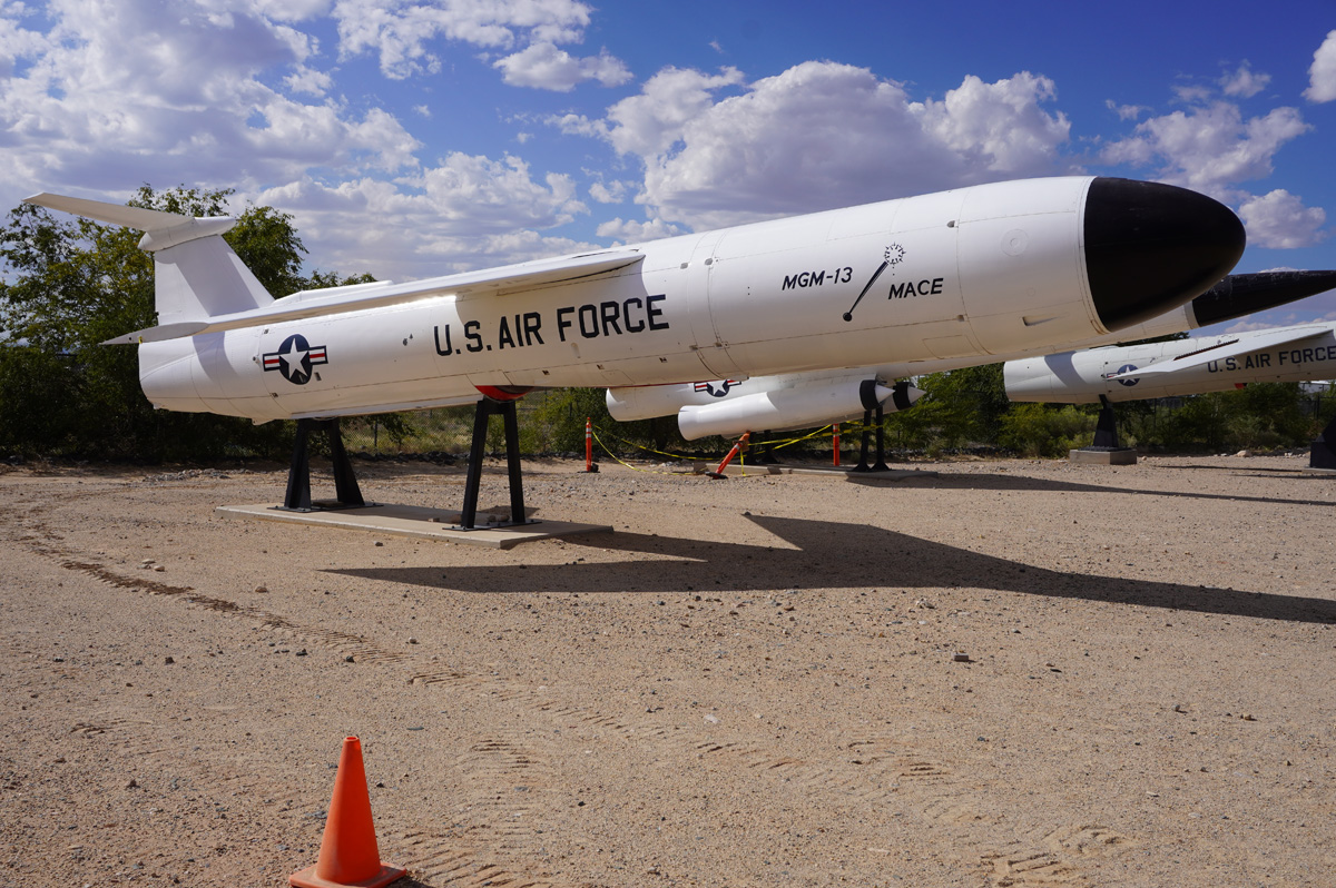 National Museum of Nuclear Science & History, MACE.  Early cruise missile ~1956