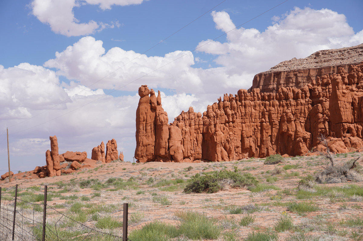 Monument Valley, 12 miles South of Monument Valley