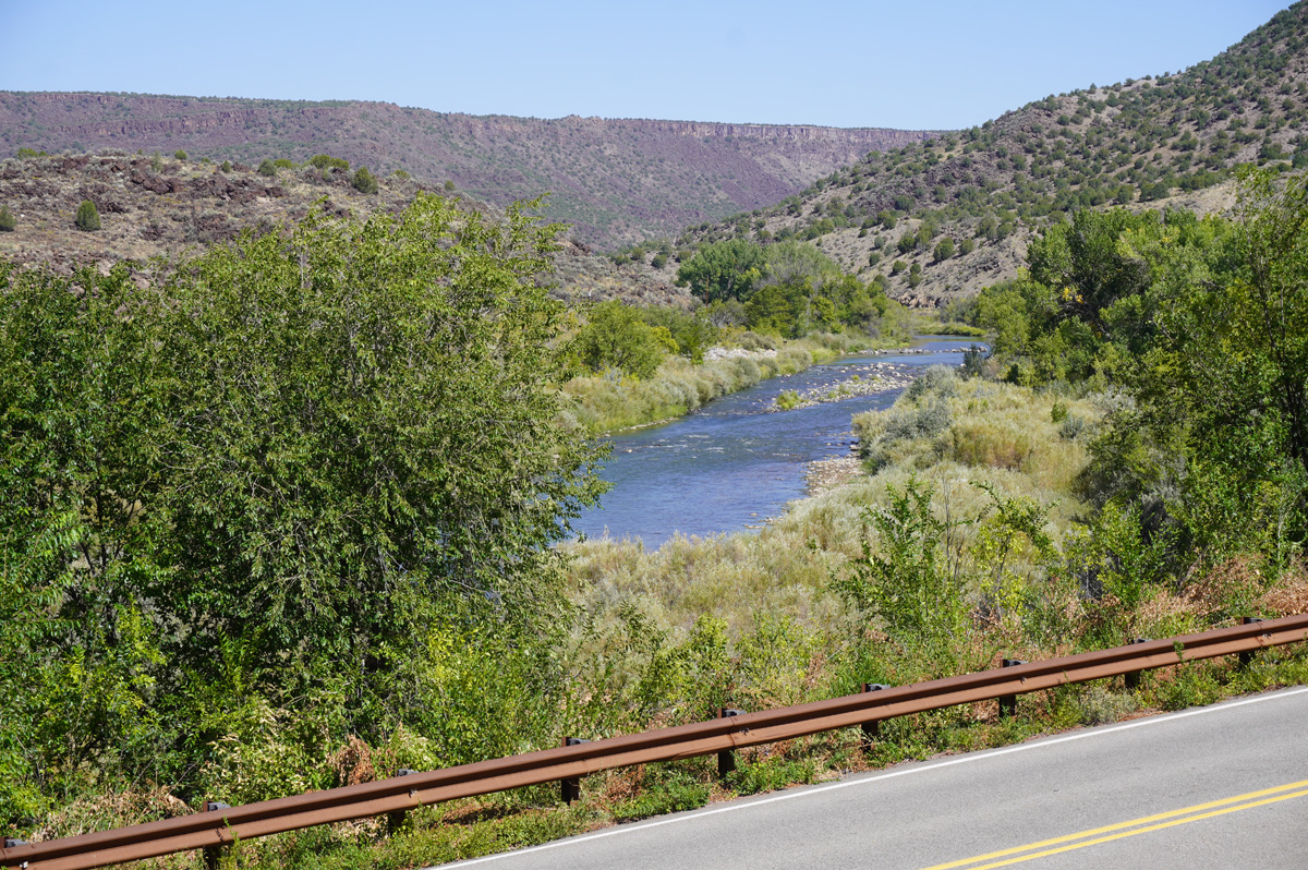 Taos Area, Rio Grande, at Rio Grande Gorge visitor center