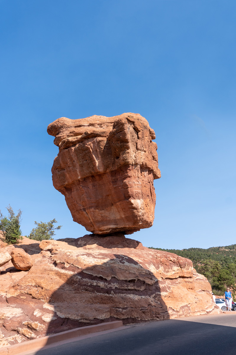 Garden of the Gods, "Balanced Rock" (700 tons)