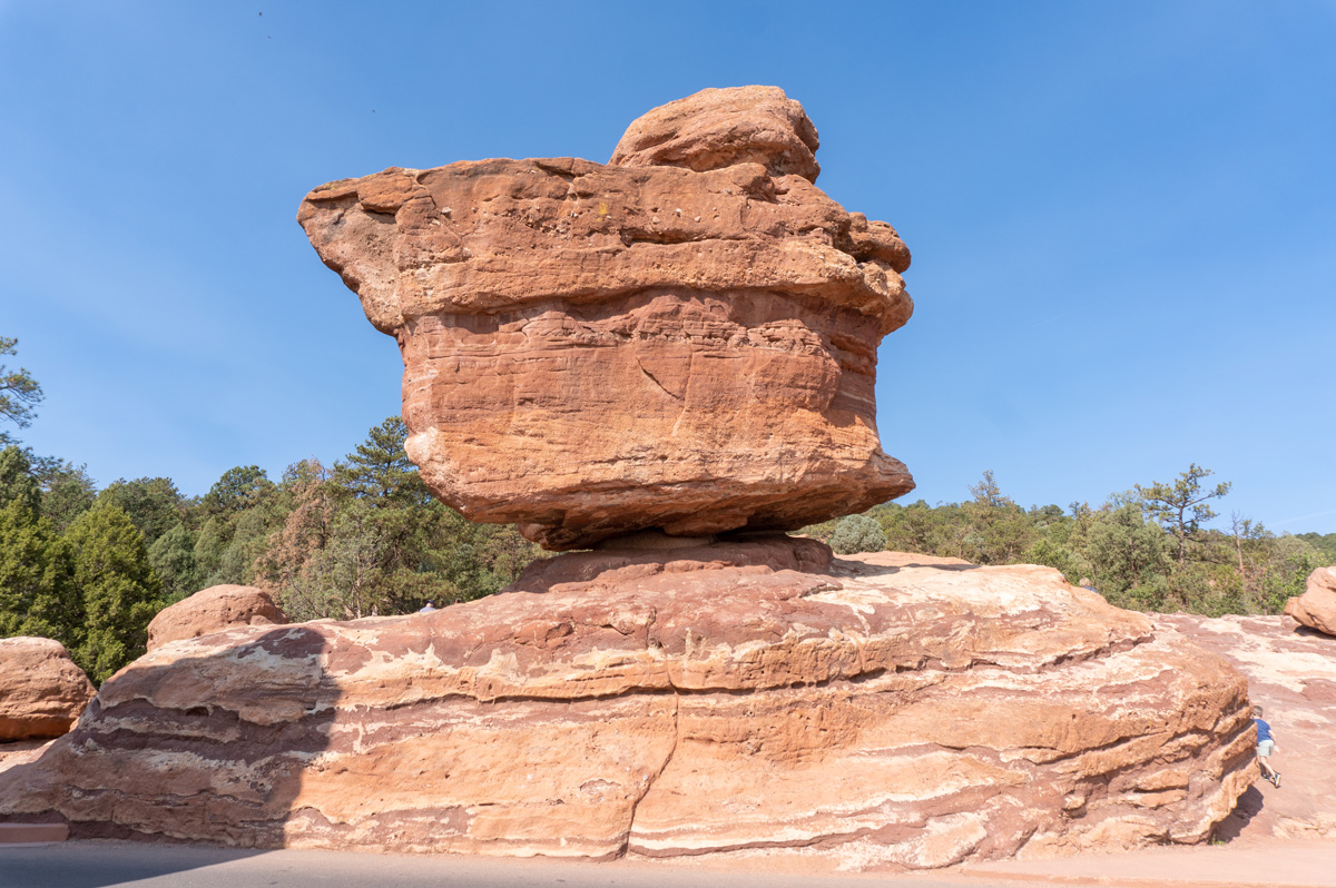 Garden of the Gods, "Balanced Rock" (700 tons)