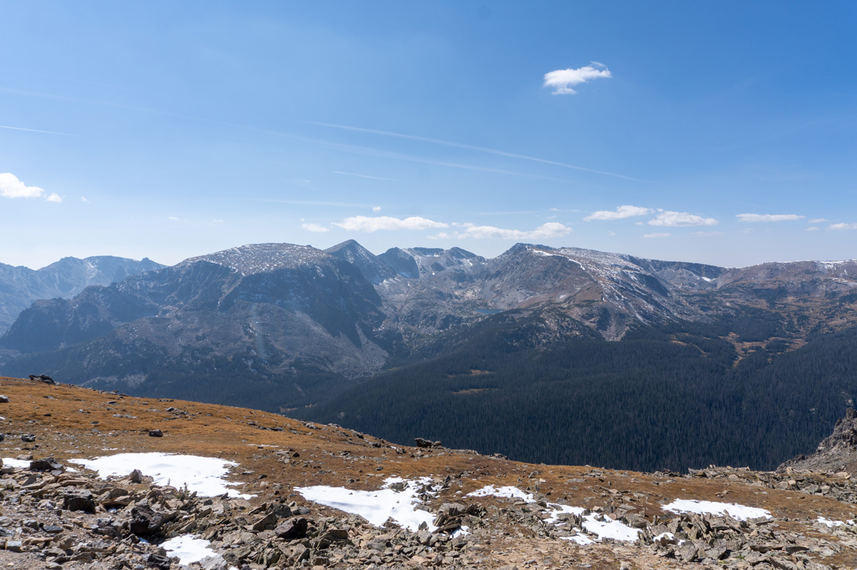 A drive up the Ridge Road and a gentle hike up the Ute Trail.