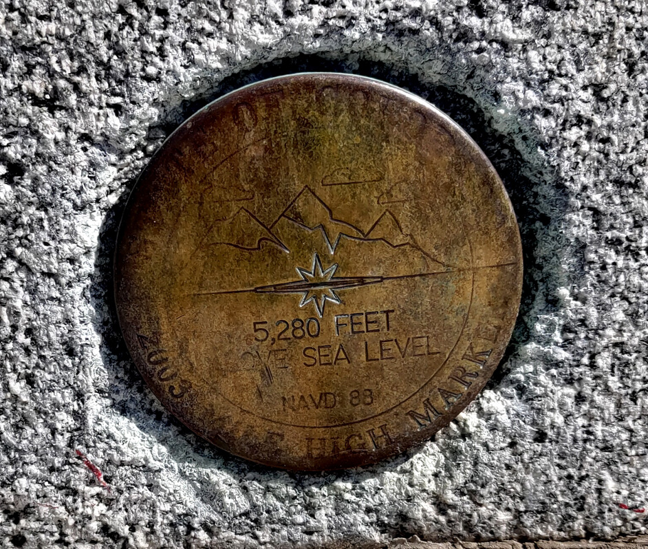 Colorado State Capitol, Mike High marker