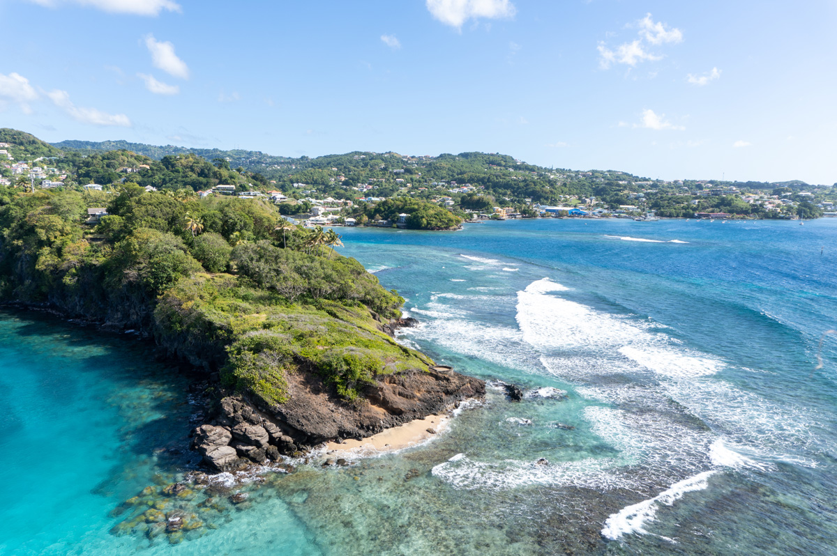 St Vincent: Fort Duvernette, View from Fort Duvernette