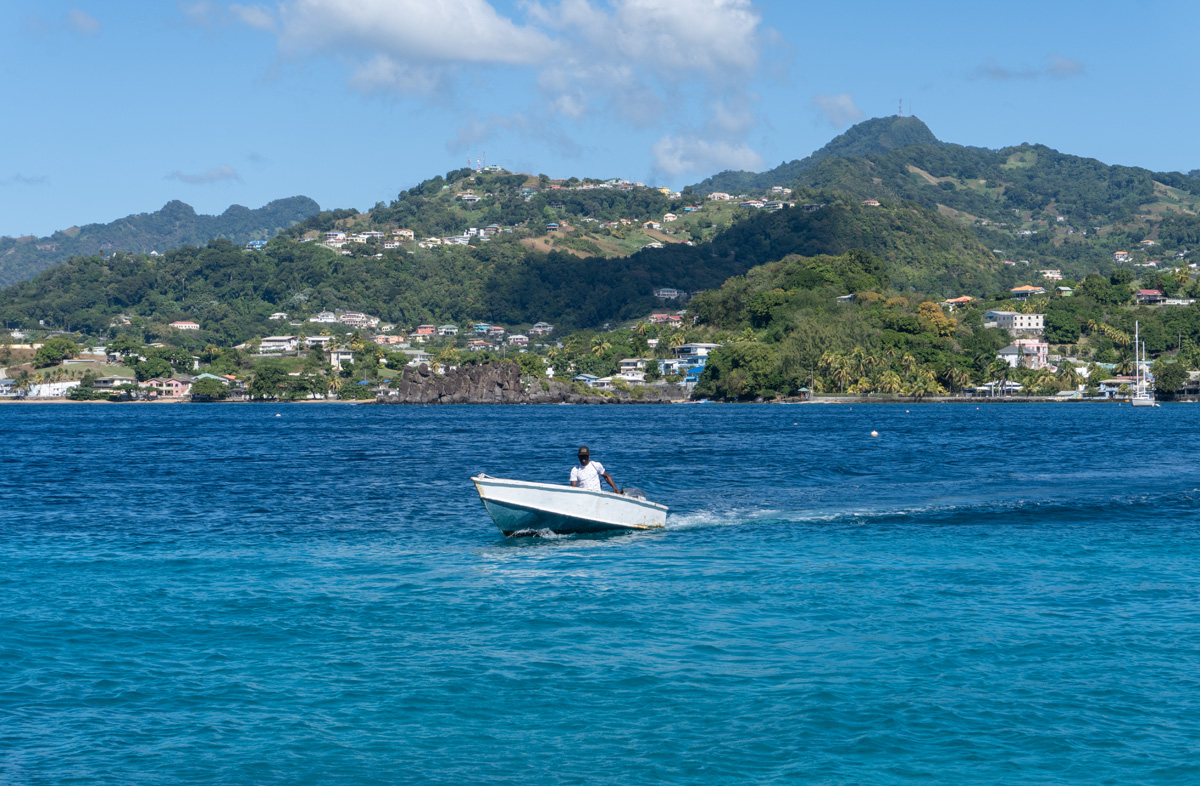 St Vincent: Fort Duvernette, My taxi returns