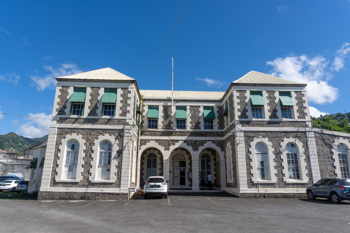 St Vincent: Kingstown, "Eastern Caribbean Supreme Court"