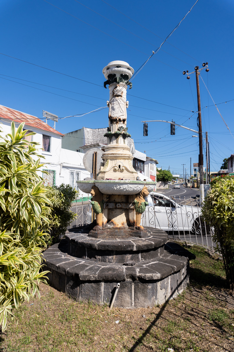St Kitts: Basseterre, Queen Victoria Monument
