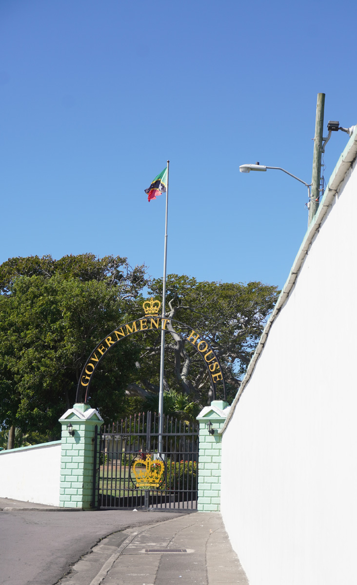 St Kitts: Basseterre, Government House