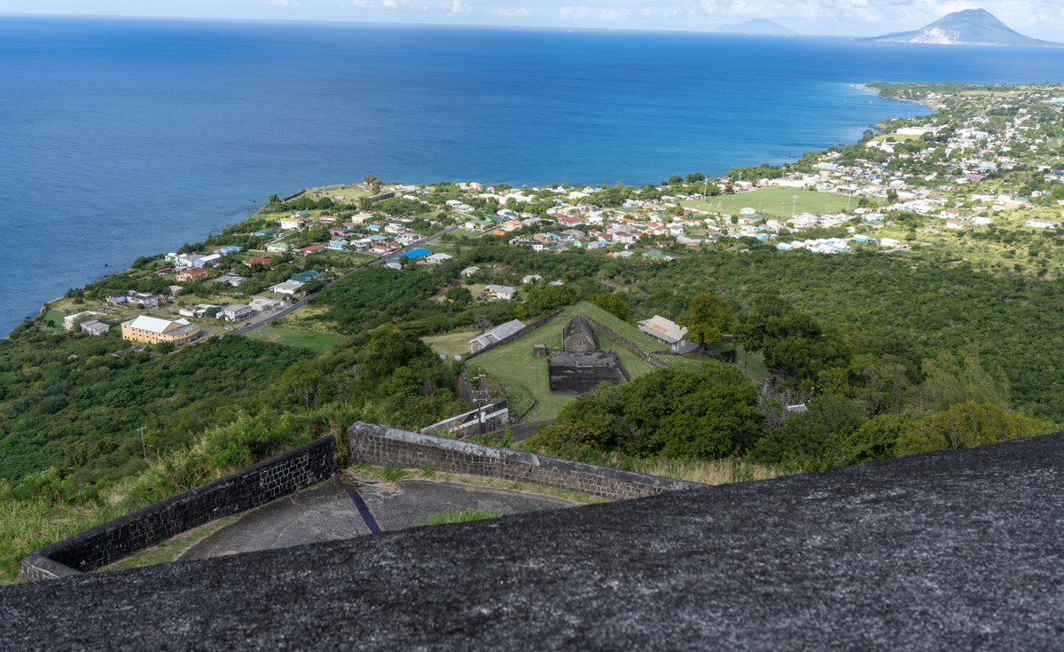 St Kitts: Brimstone Hill Fortress, Multi-layered defences