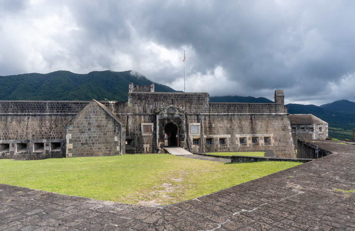 St Kitts: Brimstone Hill Fortress, Fort George (Citadel)