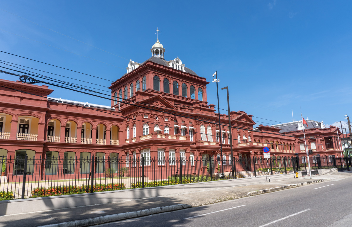 Trinidad: Port of Spain, Red House (Parliament) (1907)