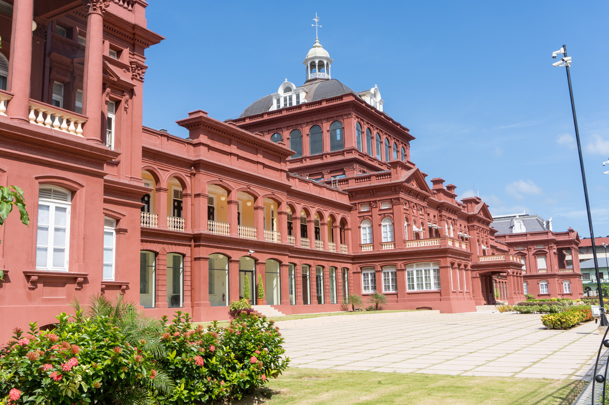 Trinidad: Port of Spain, Red House (Parliament) (1907)