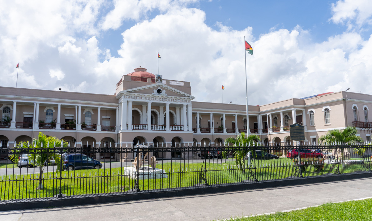 Guyana: Georgetown, Guyana Parliament