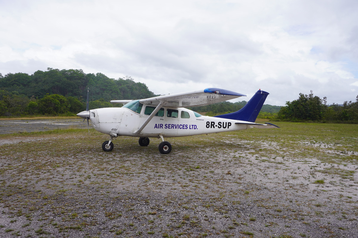 Guyana: Kaieteur Falls, Our trusty Cessna