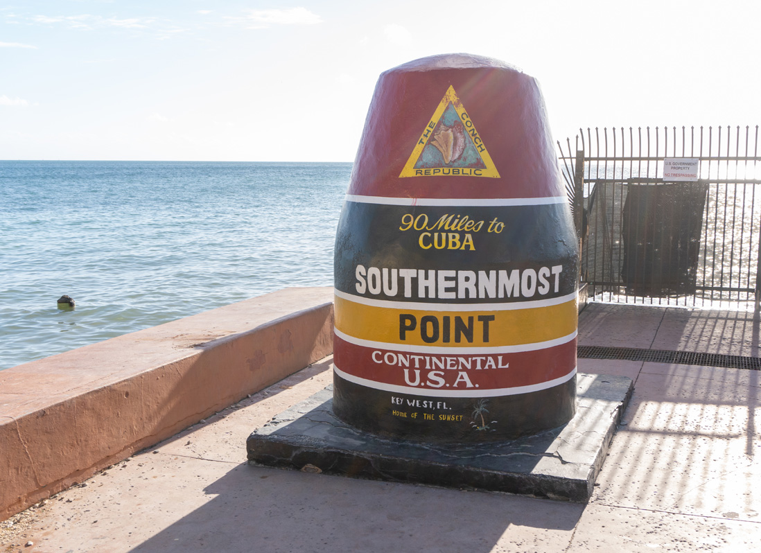 Florida: Key West, "Southernmost Point" in the Continental US