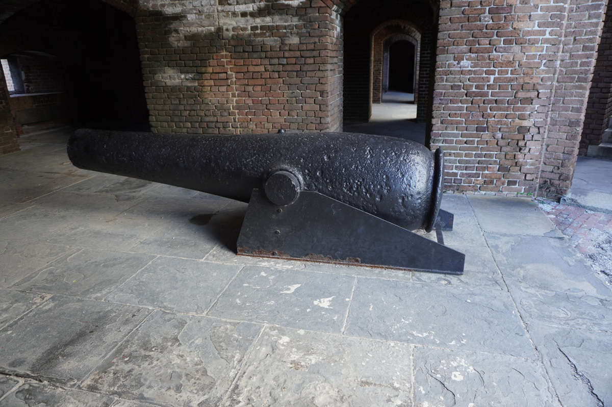 Key West: Fort Taylor, 19th c cannon