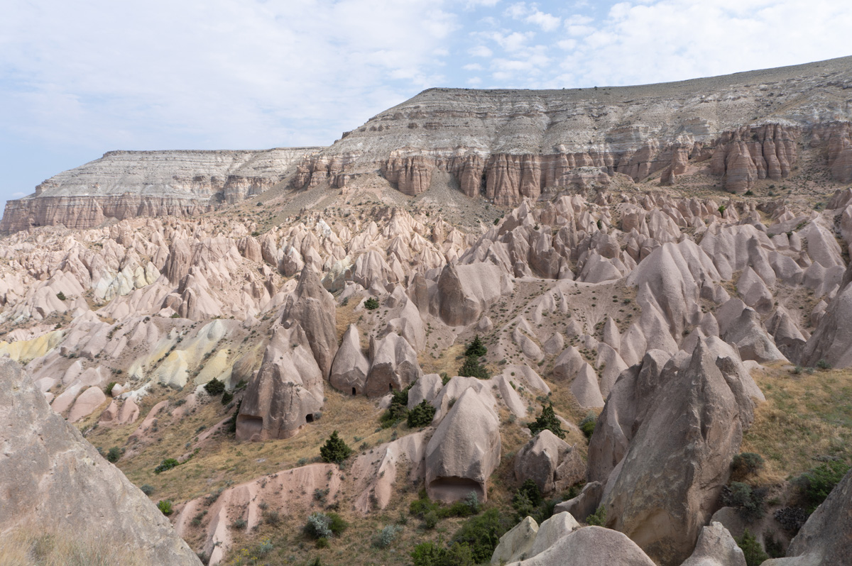 Hike around Rose Valley, View over Rose Valley / Red valley area