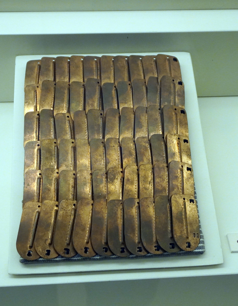 Boğazkale Museum, Armour reconstruction