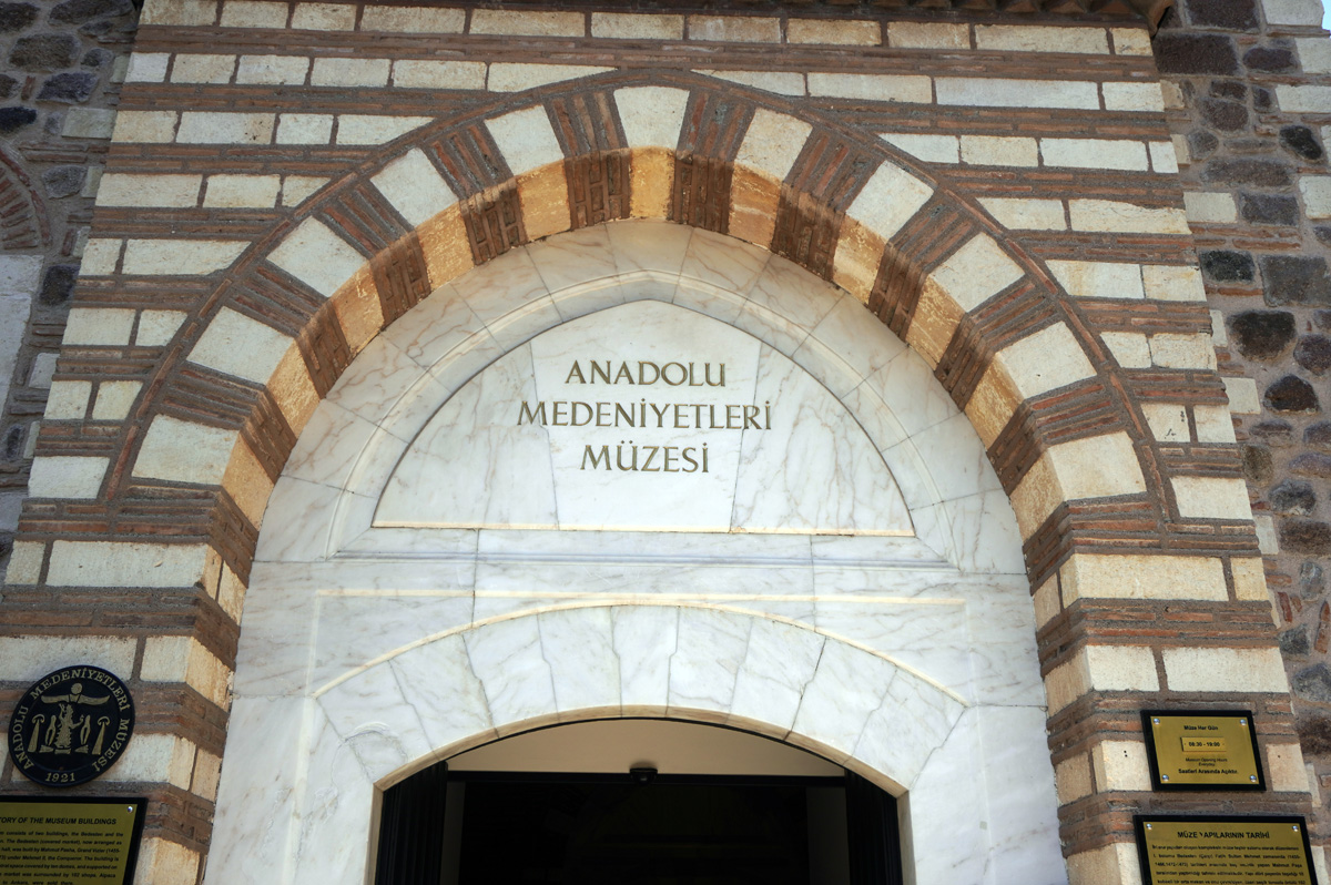 Museum of Anatolian Cilvilizations, Museum of Anatolian Civilizations In a 15th c covered market.