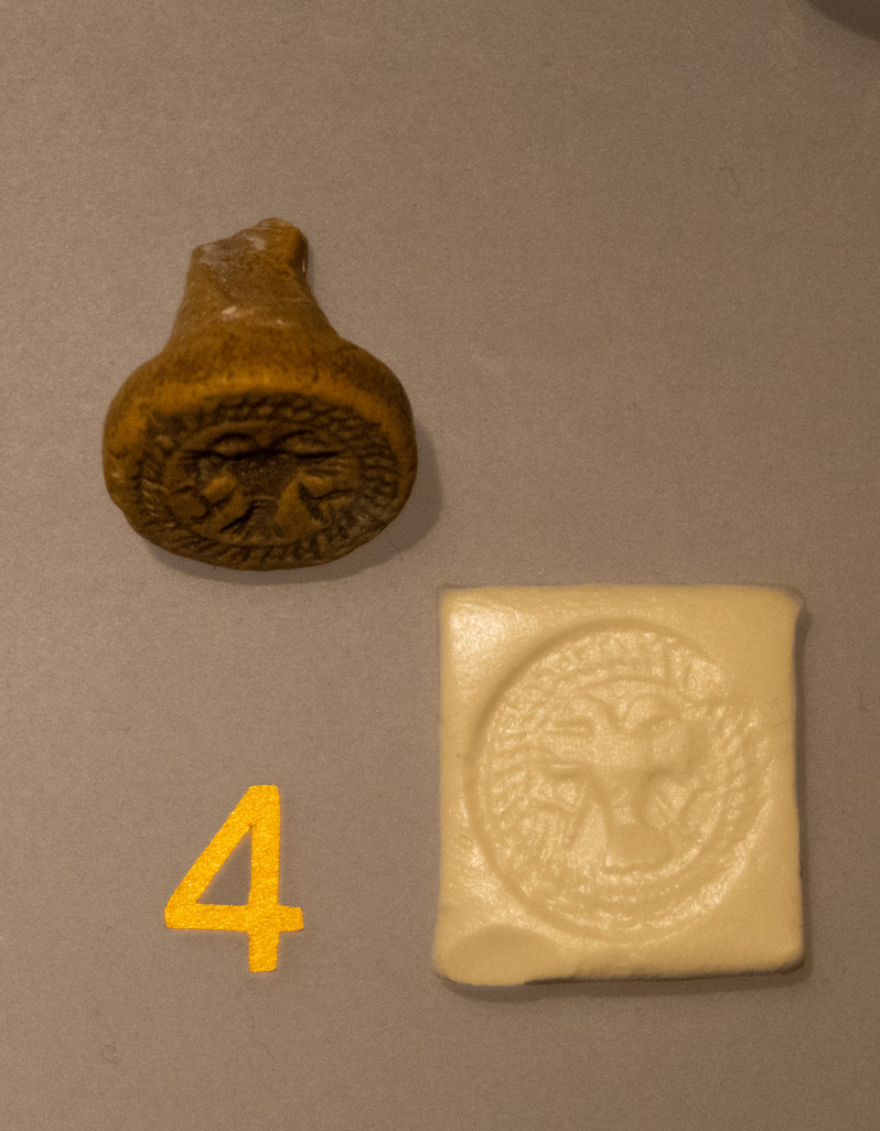 Museum of Anatolian Cilvilizations, Stamp Seal, Kultepe, 18th c BC