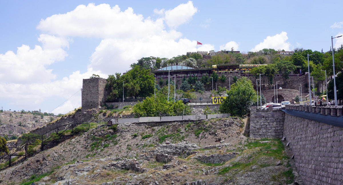 Ankara, View to Ankara Castle