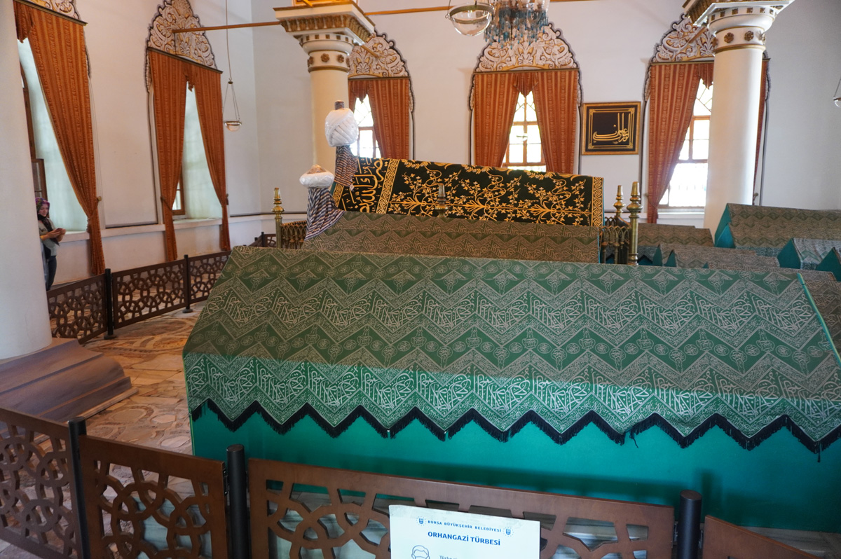 Bursa Castle, Tomb of Orhan Gazi, Osman