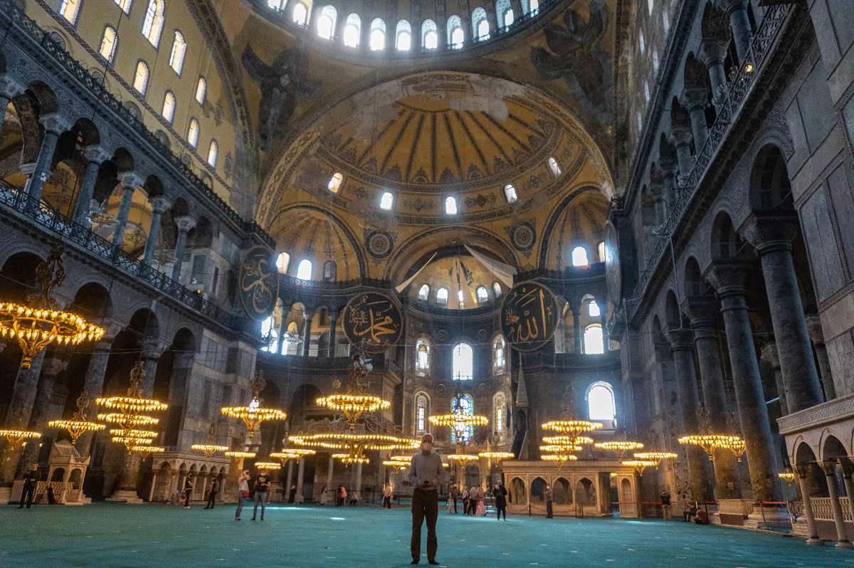 Hagia Sophia Mosque, Graham in Hagia Sophia