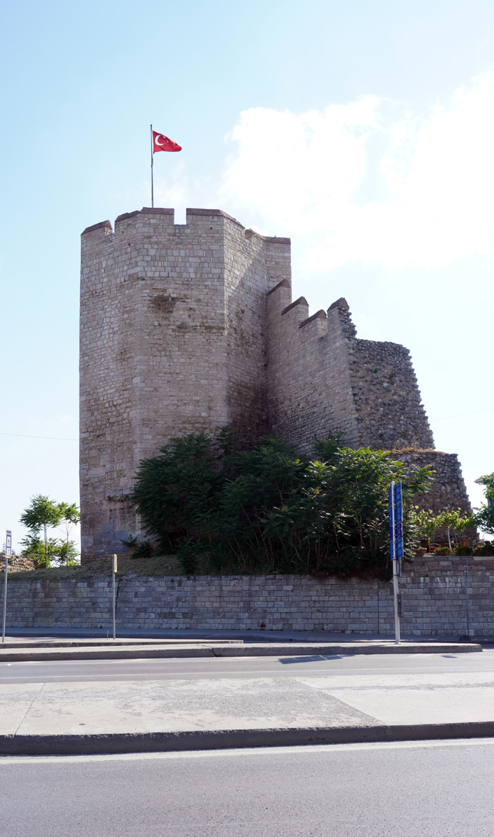 Around Istanbul, Theodosian Wall tower