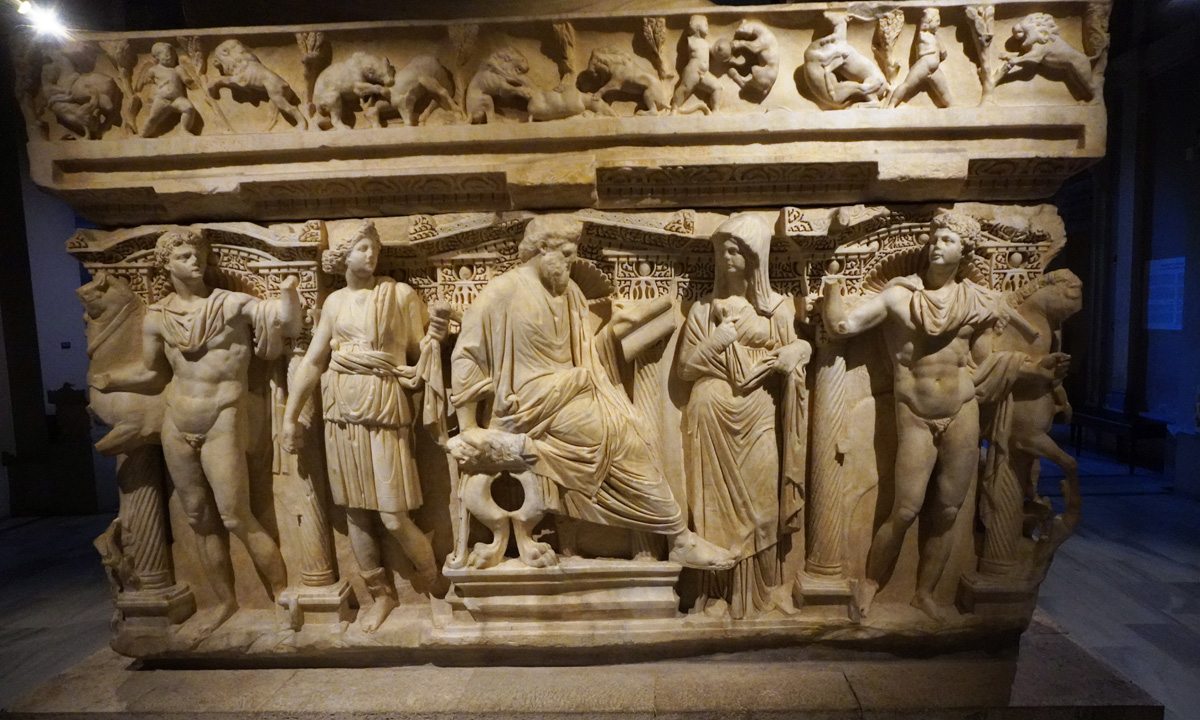 Archaeological Museum, Sidamara Sarcophagus, 3rd c BC