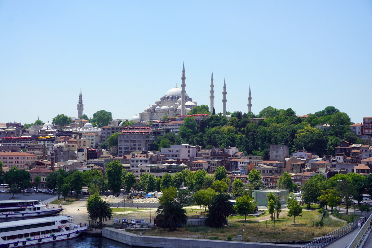 Suleyman Mosque, View to Suleyman Mosque