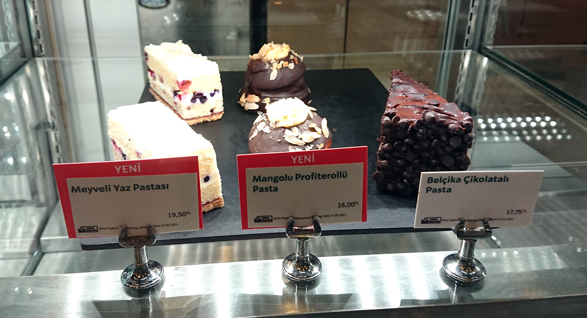 Around Istanbul, Starbucks "pasta"