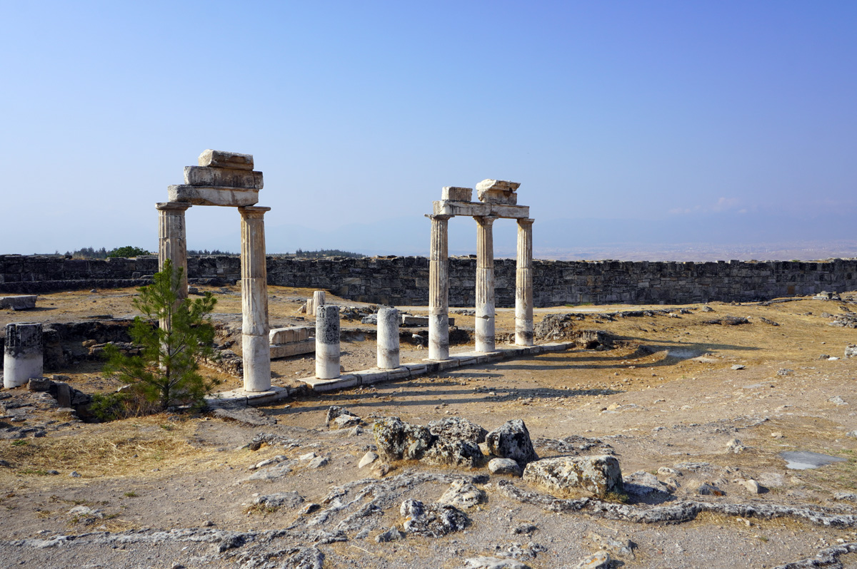Hieropololis, Remains of ancient Gymnasium