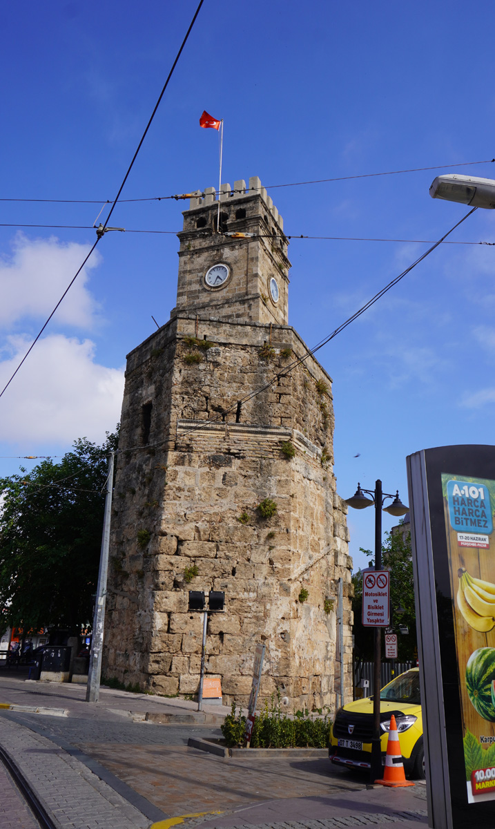 Antalya, Old clock tower