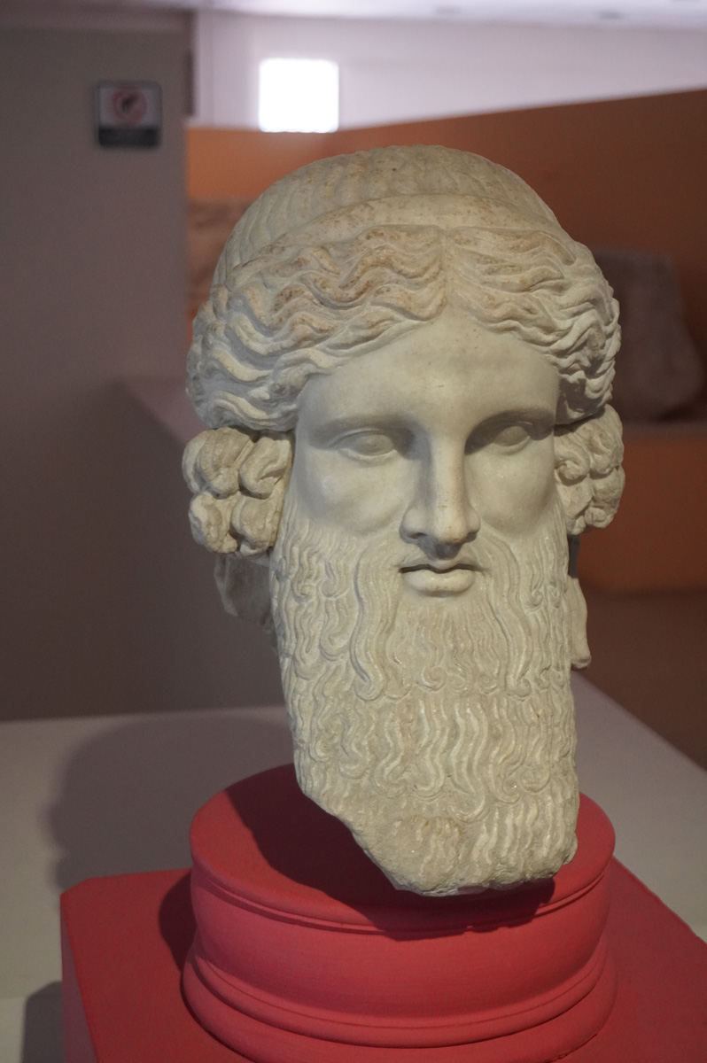Izmir History and Arts Museum, Head of Hermes, Roman era