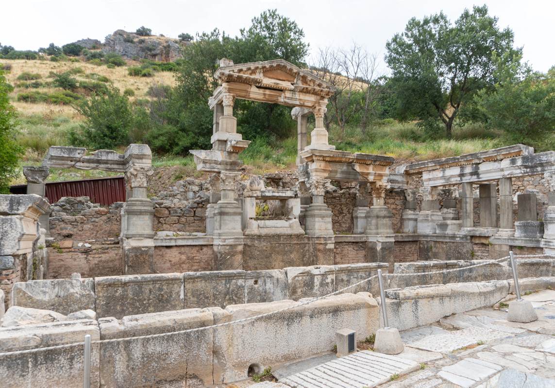 Ephesus: Ancient City, Fountain of Trajan