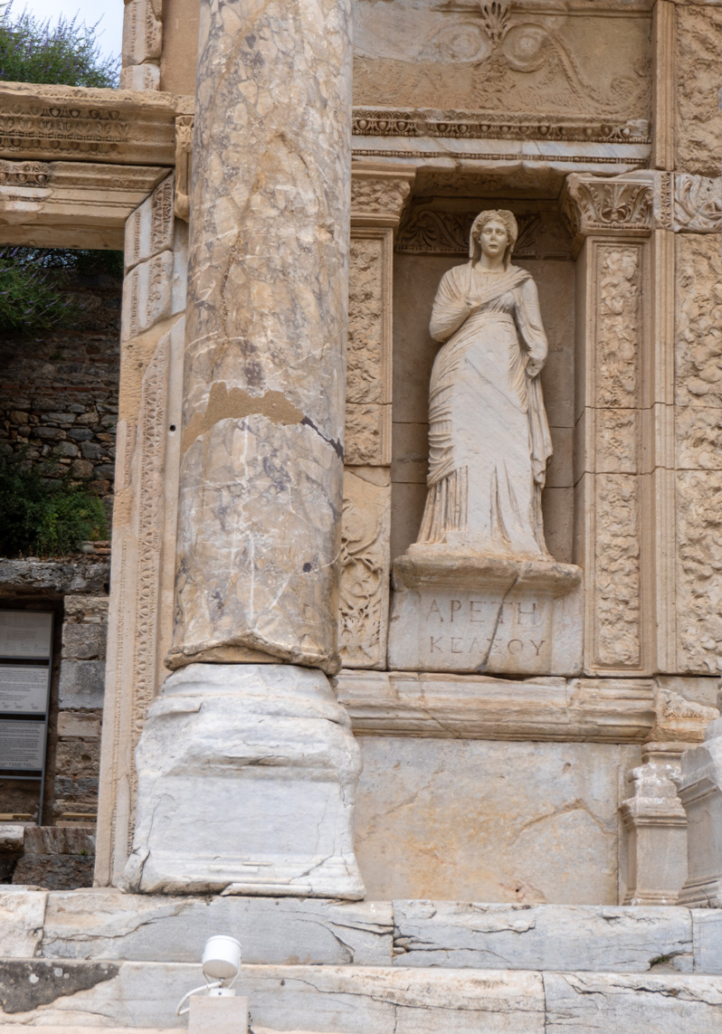 Ephesus: Ancient City, Celsus Library: Detail