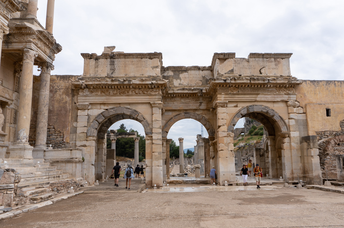 Ephesus: Ancient City, Celsus Library: Side Gates