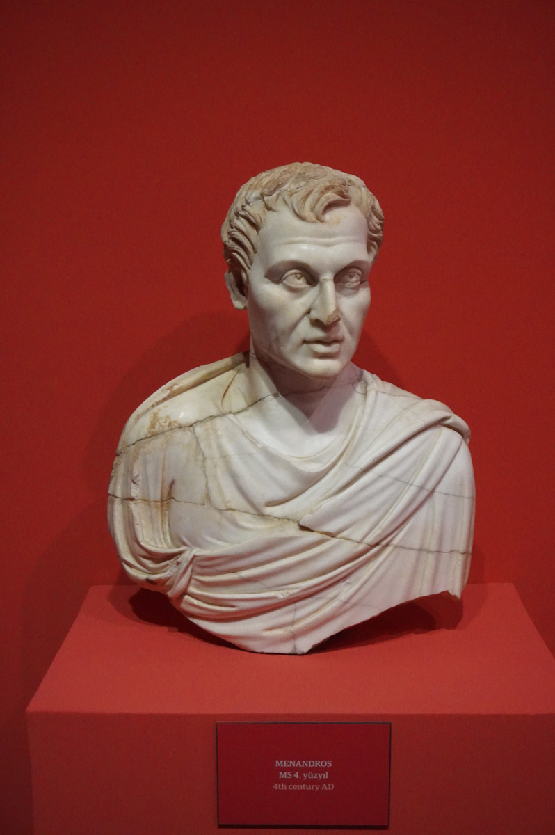 Ephesus Museum, Menander (classic dramatist), 4th c AD