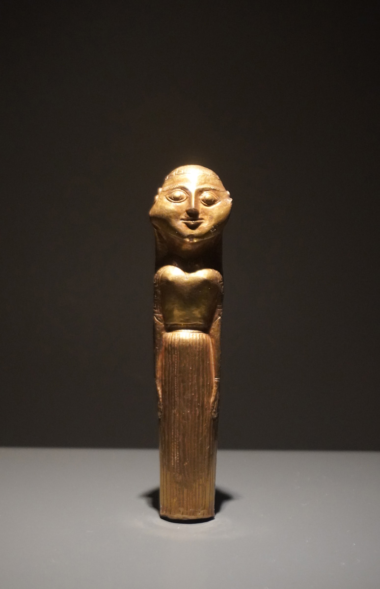 Ephesus Museum, Gold statue of Artemis, ~580 BC