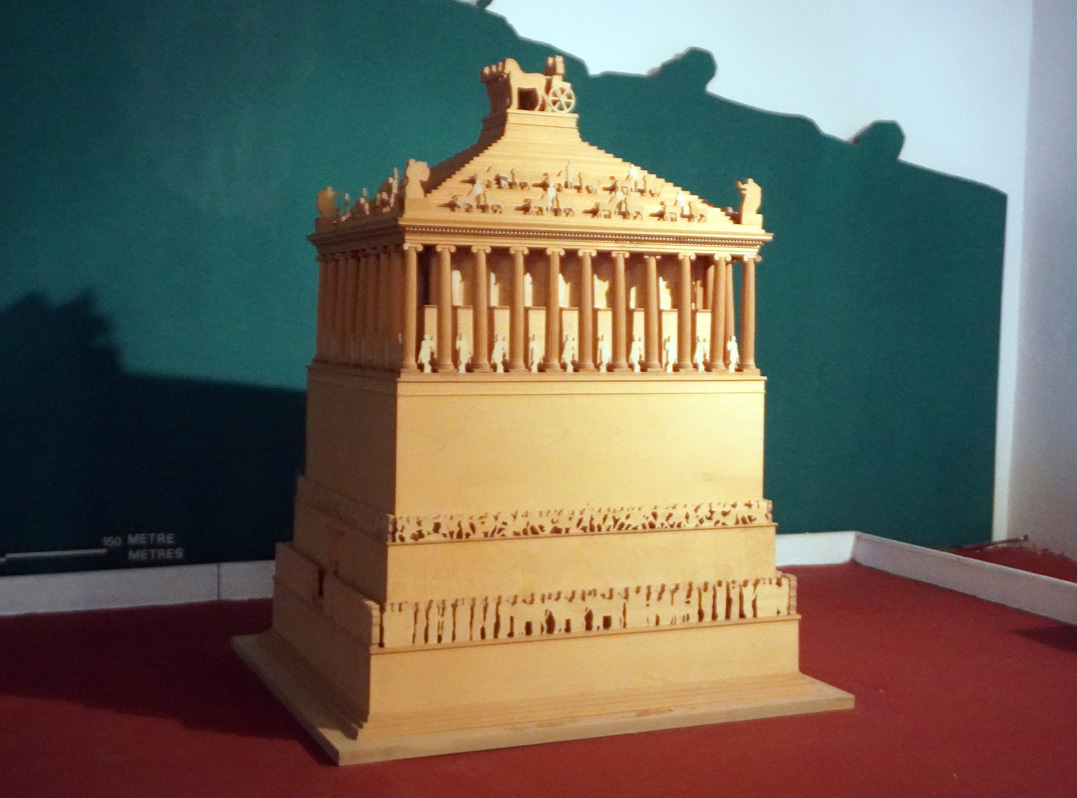 The Mausoleum at Halicarnassus, Imaginative model of Mausoleum