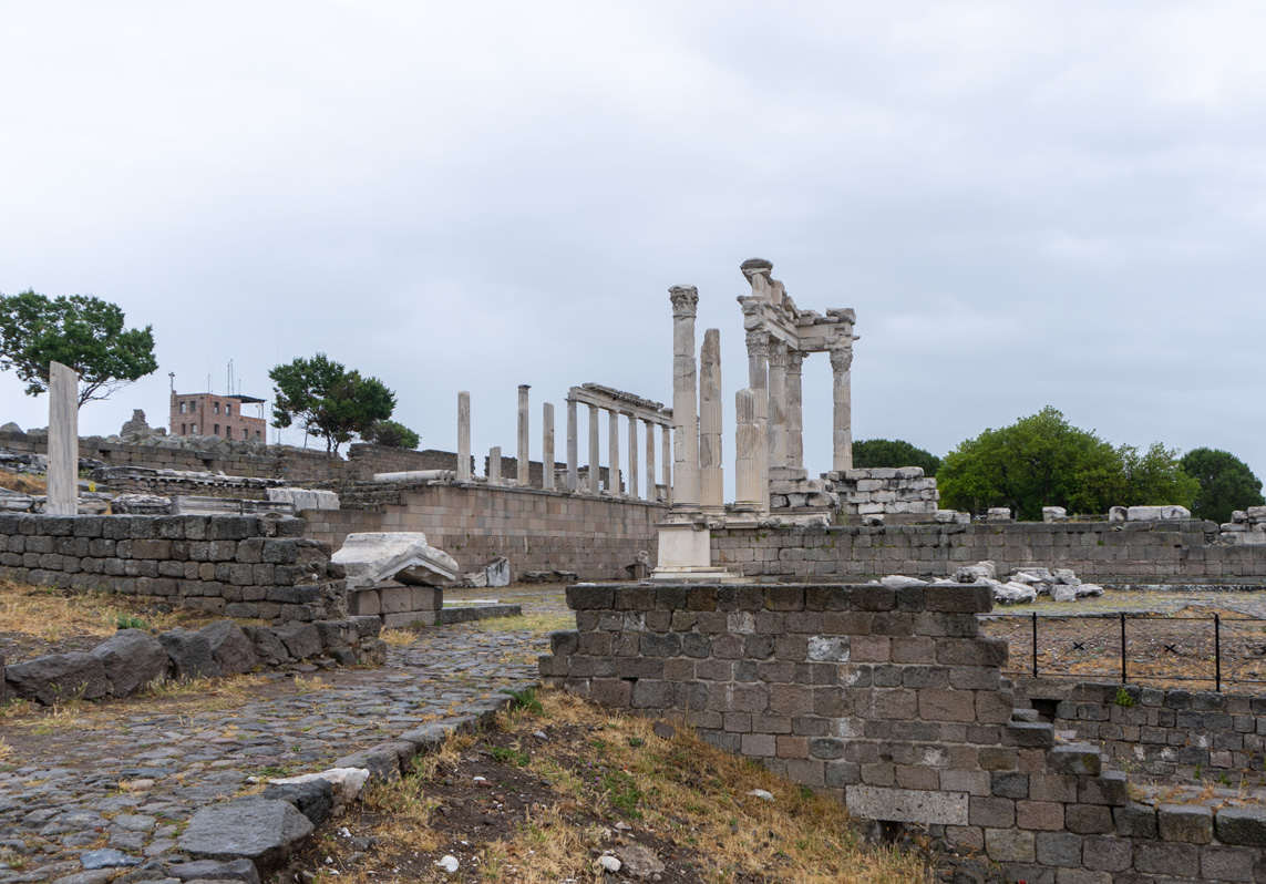 Pergamon Upper City, Temple of Trajan/Hadrian