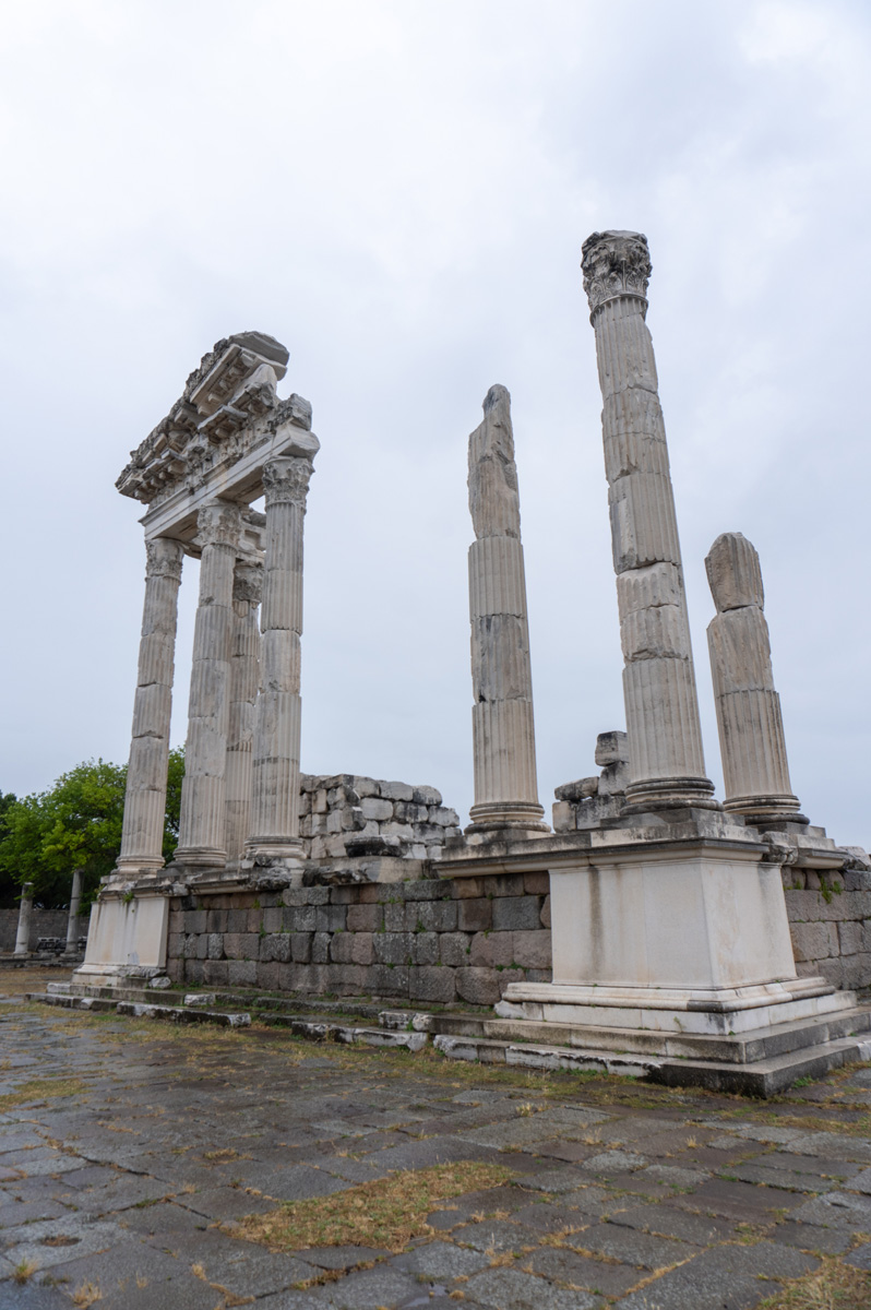 Pergamon Upper City, Temple of Trajan