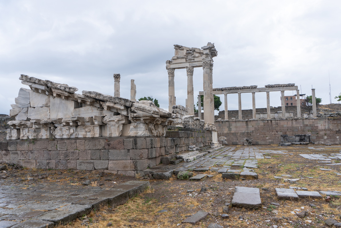 Pergamon Upper City, Temple of Trajan