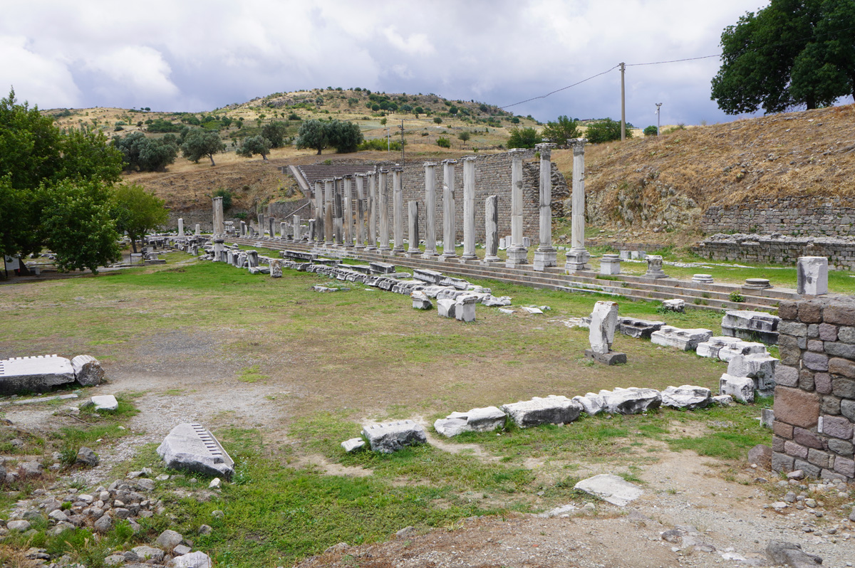 Asklepion, Stoa