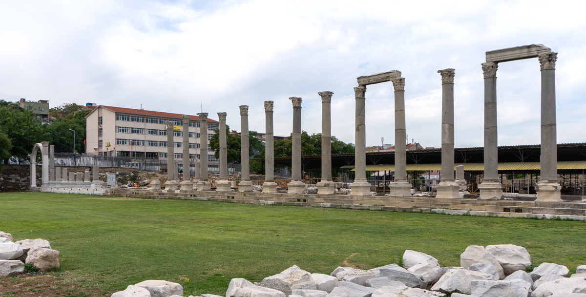 Smyrna Agora, Restored Columns