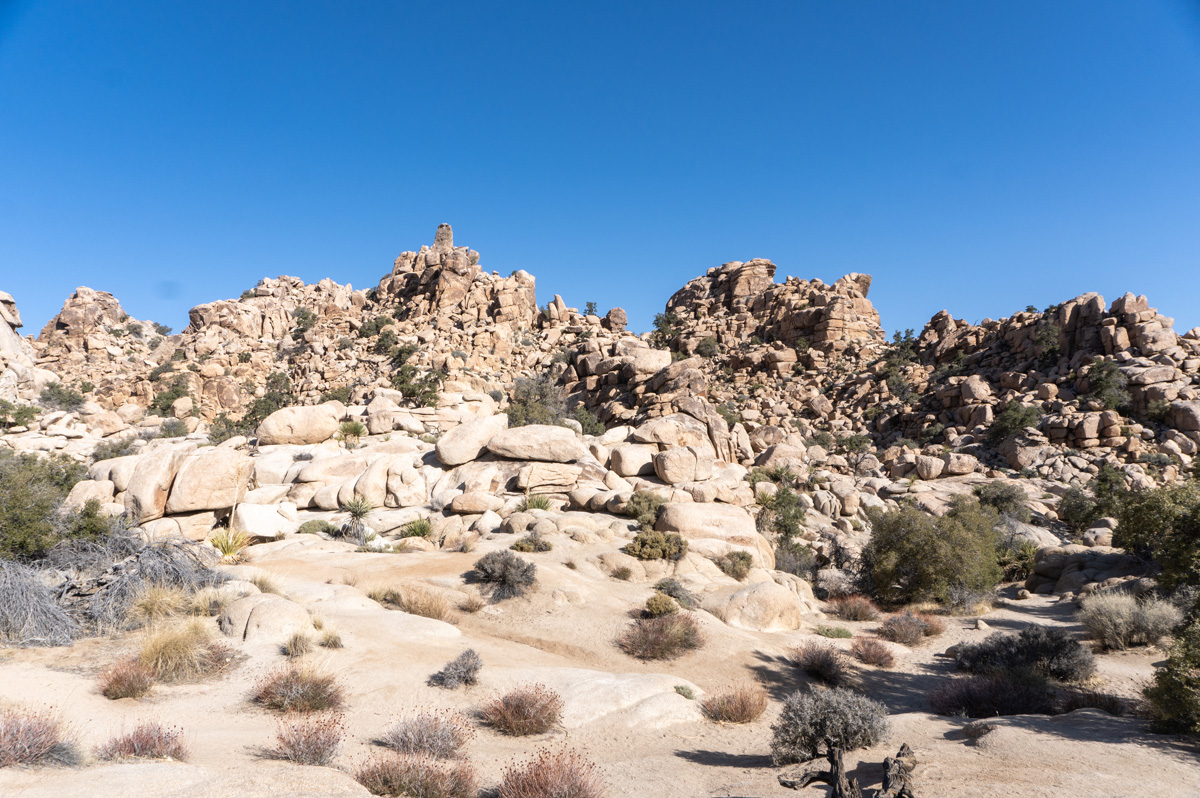 Joshua Tree National Park, Hidden Valley crags