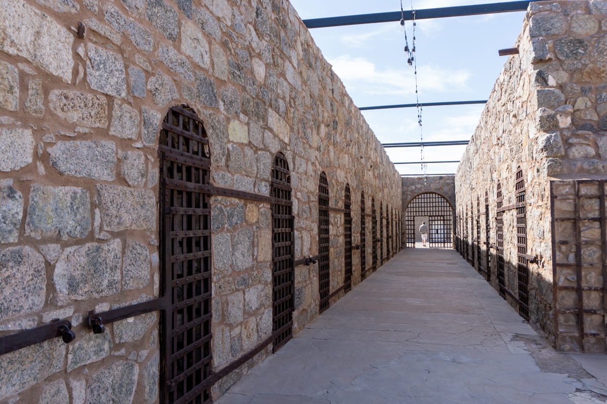 Yuma, High security cell block.