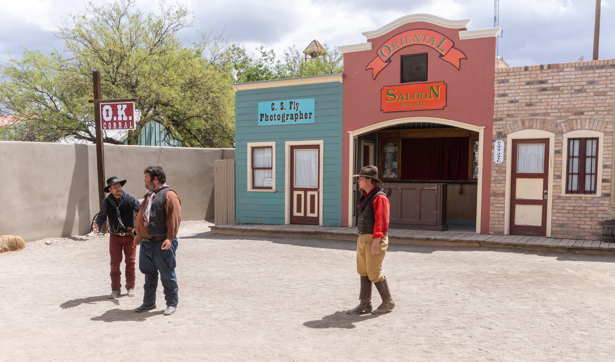Gunfight at the OK Corral, The Cowboys ("Boo!")