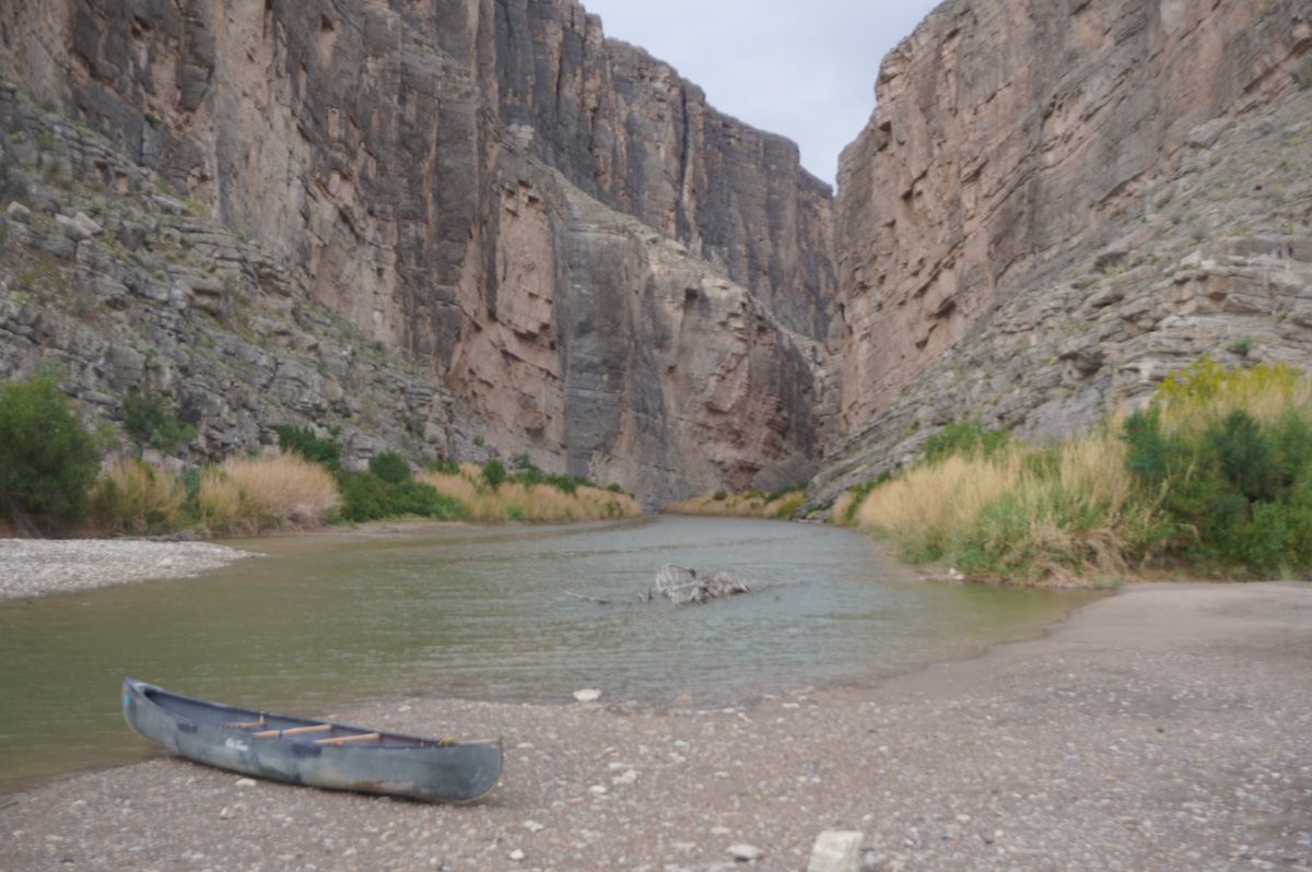Big Bend National Park, Rio Grande at Santa Elena Canyon