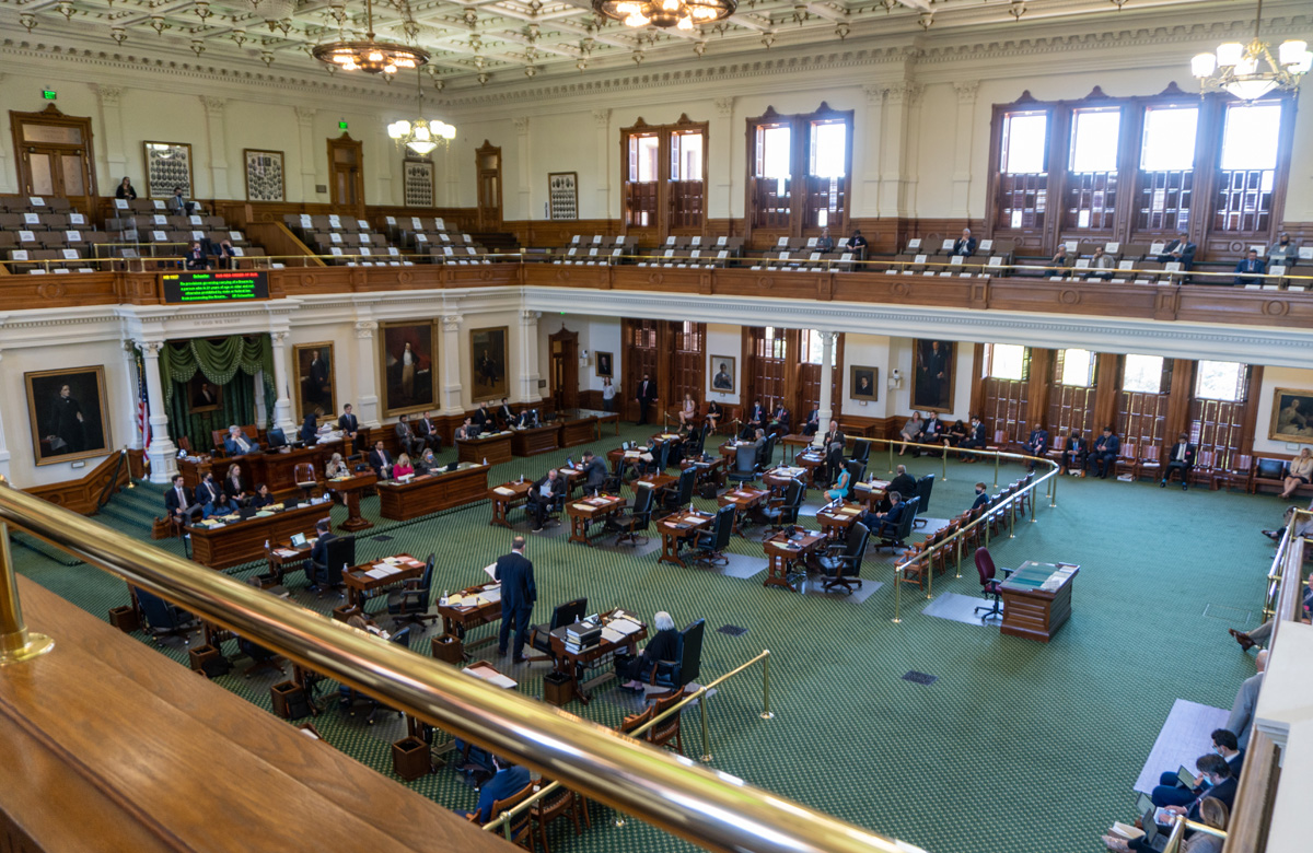 Texas State Capitol, Texas Senate